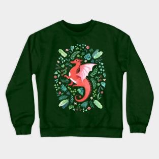 Tropical Dragon Crewneck Sweatshirt